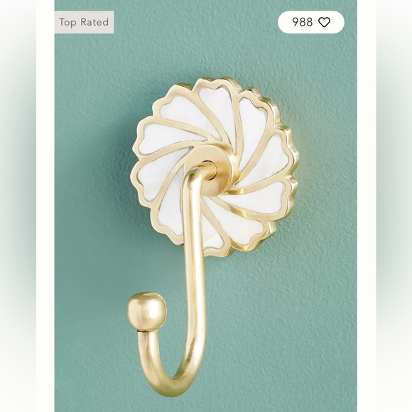 Anthropologie Gracie Bath Hook - Thumbnail 4